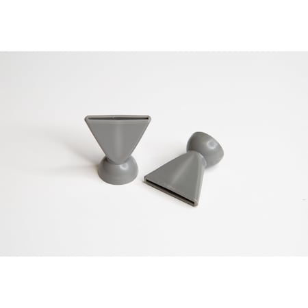 Cedarberg Snap-Loc Systems 1/4 System 1" Flare Nozzle Bag of 25 Dark Grey 8525-251